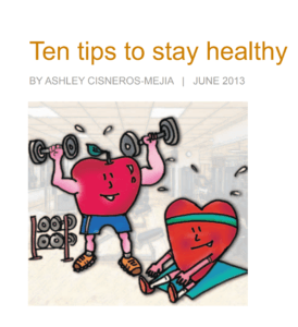 10 Tips to Stay Healthy - Mass Mutual